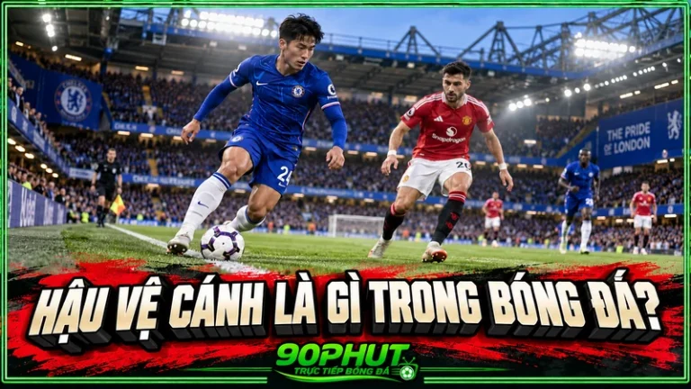 Hậu vệ cánh là gì? Vai trò, nhiệm vụ và cách nhận biết